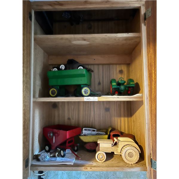 Assorted Toy Trucks And Cars