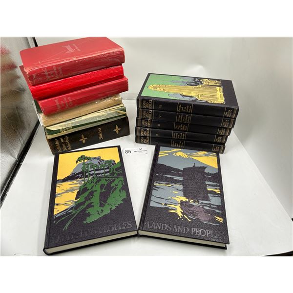 Lands And Peoples Vintage Book Collection