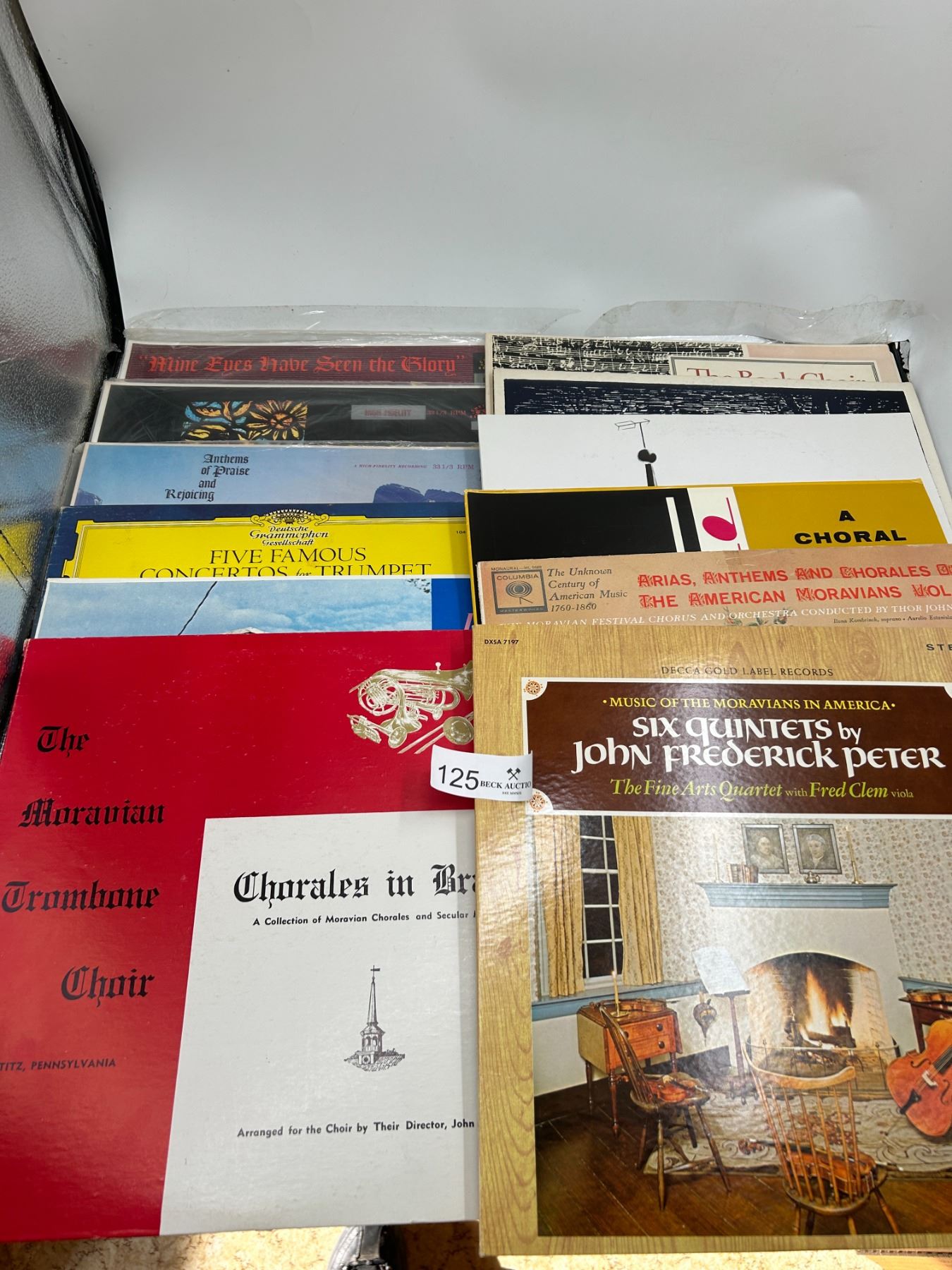German Records Collection Of Old Mostly German Records - Beck Auctions Inc.