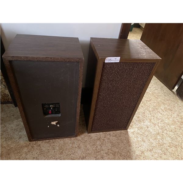 Electrohome Acoustech Series Speakers 10D 12W 22H