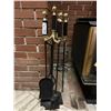 Image 1 : Brass Iron Fire Tool Set