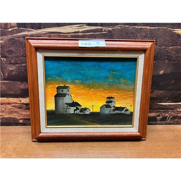 Oil Painting By W.Losowy 13x10