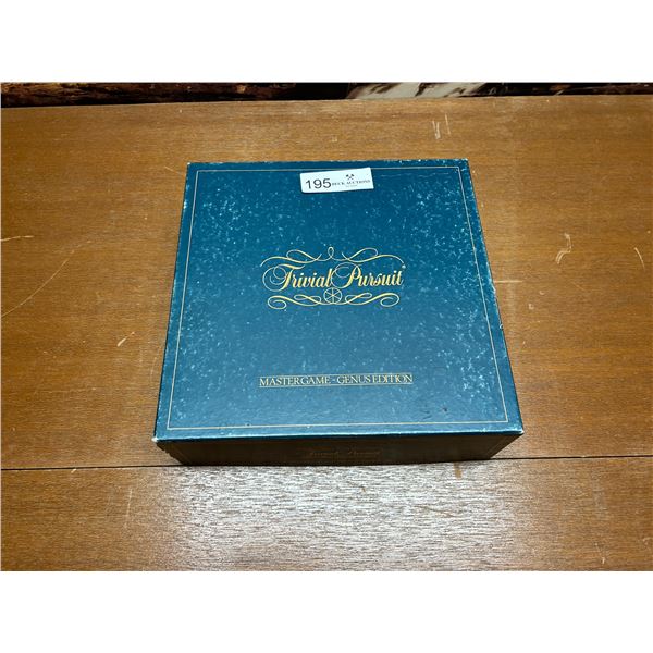 Trivial Pursuit Master Game-Genus Edition 10x4