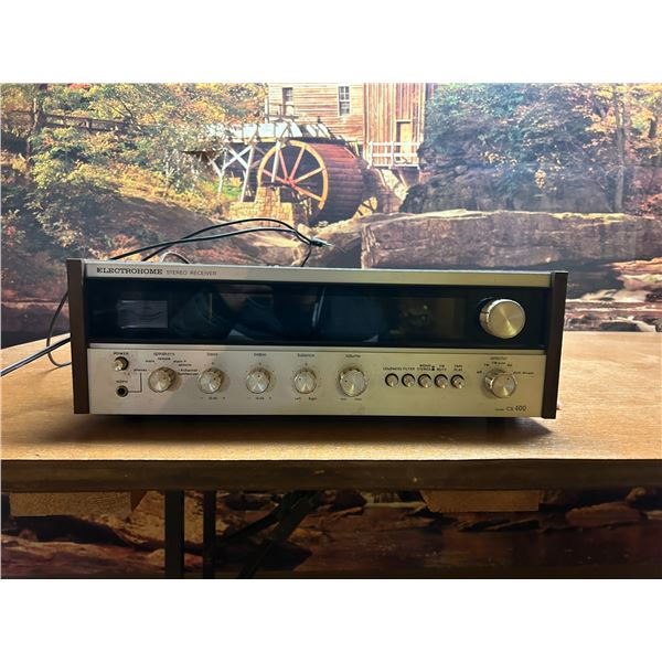 Electrohome Stereo Receiver 17x13
