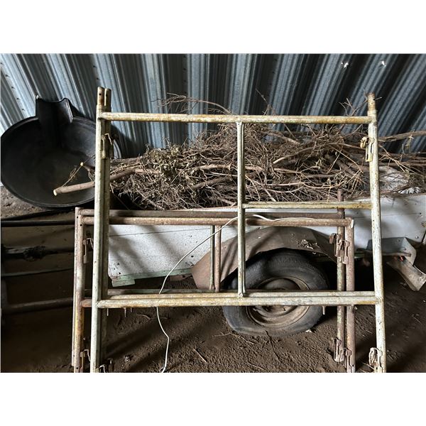 Assortment Of Scaffolding 60W 64H Trailer Not Included