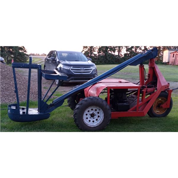 Trump Girette Man Lift Goes About 12 Feet High Gas Powered