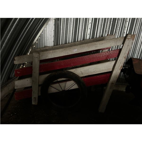 Red And White Vintage Cattle Shoot