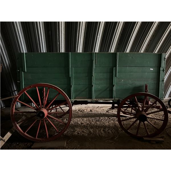 Early 1900s Grain Wagon