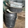 Image 2 : Plastic Barrel Plus Other Buckets
