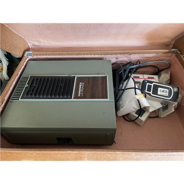 Hanimex La Ronde Slide Projector & Vintage Suite Case