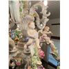 Image 4 : Meissen Style Chandelier With Cherubs 36H Inch From Ceiling "Needs To Be Removed From Ceiling"