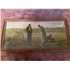 Image 1 : "The Angelus" Why Be Thankful Religious Art Chromeolithograph 32 x 16