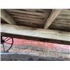 Image 7 : 1800s Farm Bunkhouse - On Wagon Wheels Includes Wood Stove 14Ft Long