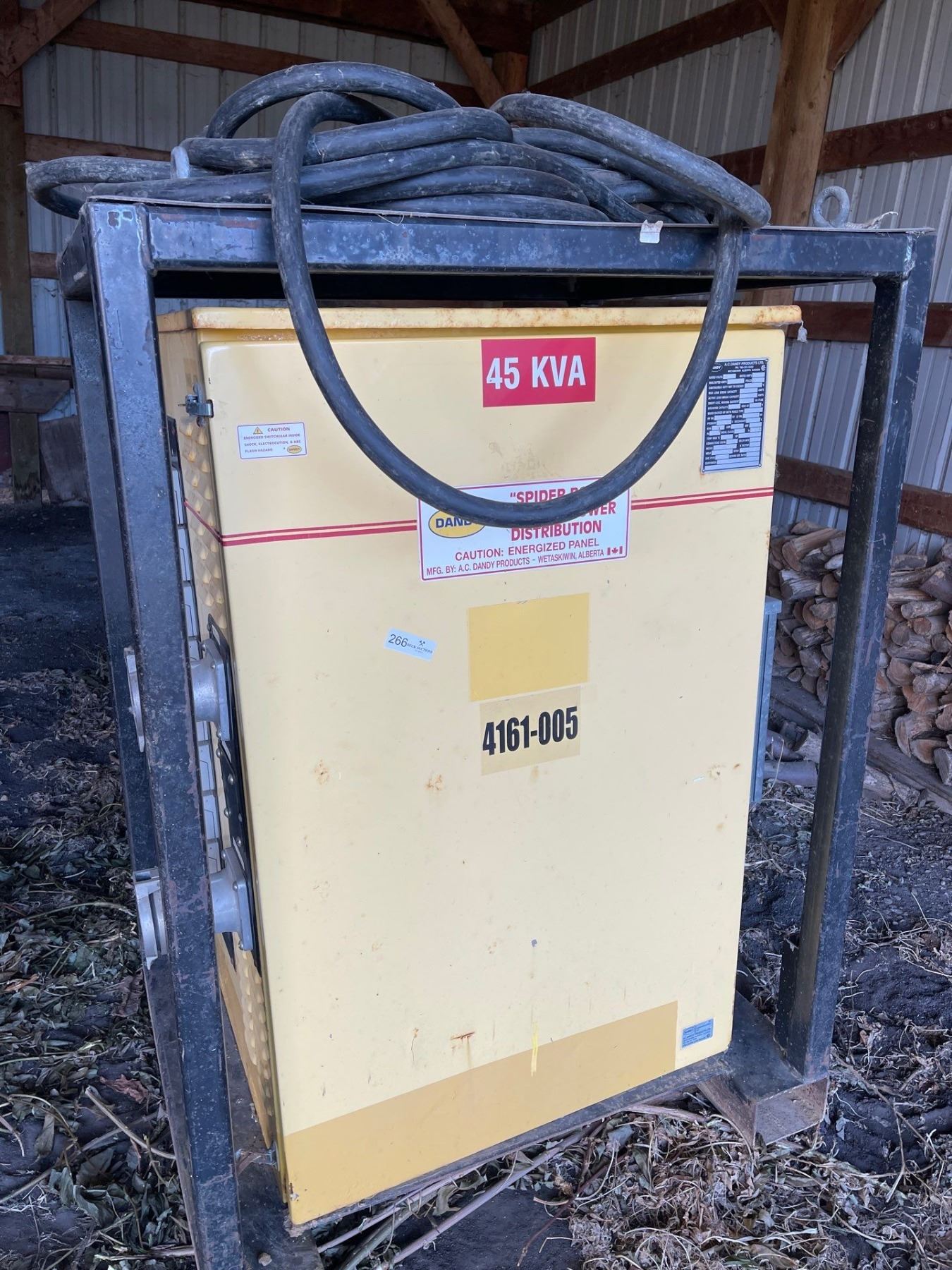 480v Power Distribution Module Spider Box Power Distribution Panel 480V, 3 phase 45KVA
