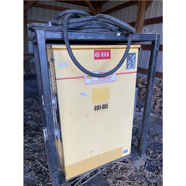 Spider Box Power Distribution Panel 480V, 3 phase 45KVA