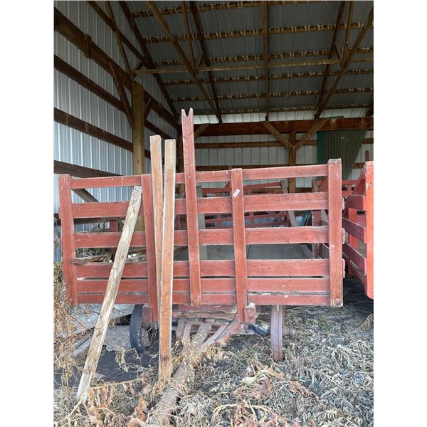 Antique Hay Wagon Cart