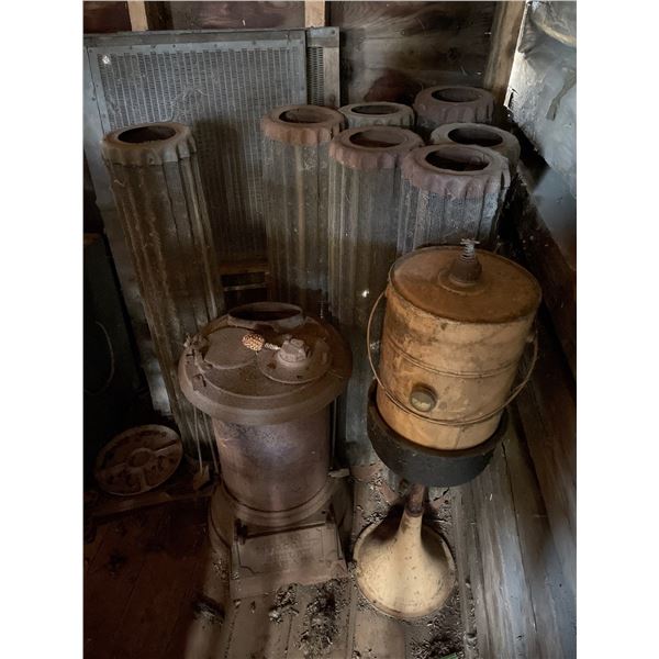 Gilson MFG. Co. Ltd. Guelph Canada Wood Stove & Grain Grain Cleaning / Fanning Mill Screens