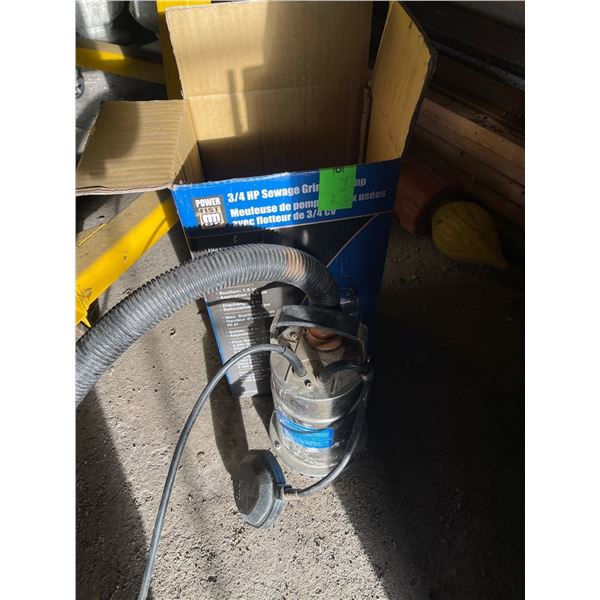 Power Fist Sump Pump