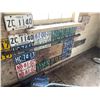 Image 4 : Large Alberta License Plate Collection Must Remove From Wall 70+ Pieces