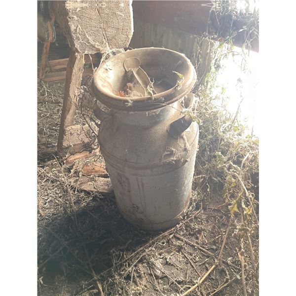 Metal Milk Can