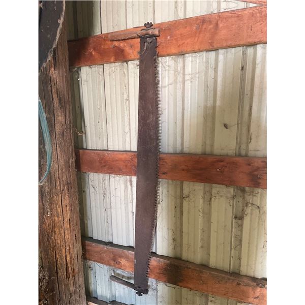 Antique Two Man Saw