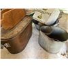 Image 1 : Antique Copper Boiler & Tin Mop Pail