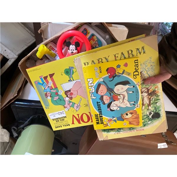 Vintage Childrens Toys Collection Including Operation