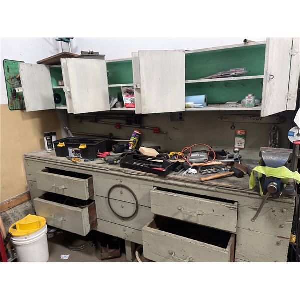 Pile Bench Full Of Tools - Not Including Vice