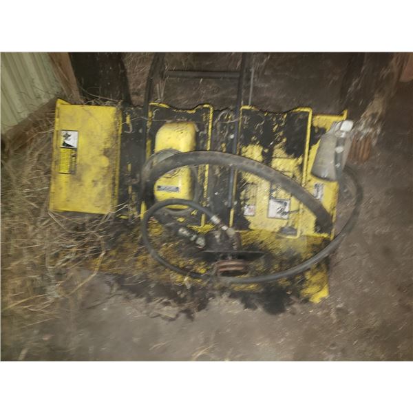 Rototiller For John Deere 318 Garden Tractor