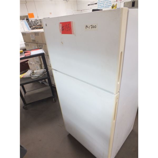 GE White Refrigerator