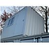 Image 2 : 12FT GREY OFFICE STORAGE SHIPPING CONTAINER 144"L X 87.5"W X 99"H WITH DUAL