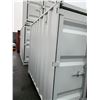 Image 2 : 8FT GREY OFFICE STORAGE SHIPPING CONTAINER 98"L X 80"W X 88"H WITH DUAL