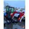 Image 2 : LANTY LAT-13S RED GAS POWERED MINI EXCAVATOR WITH ENCLOSURE