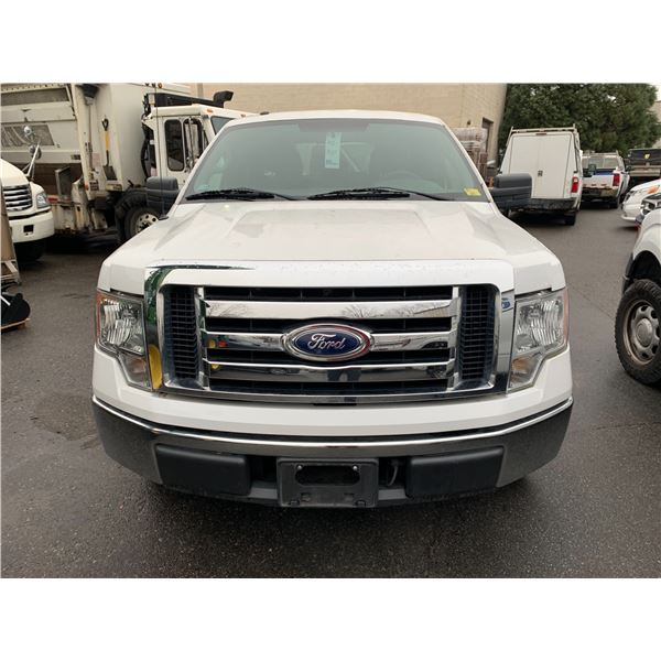 *R* 2011 FORD F-150 XLT, 2D PU, WHITE, VIN # 1FTFW1CF7BKE04760