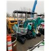 Image 2 : LANTY LAT-15 TEAL GAS POWERED MINI EXCAVATOR