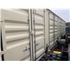 Image 2 : *H/T S* CREAM 40' 52,910 MAX CAPACITY INDUSTRIAL TRANSPORT CONTAINER, 4 SIDE SWING DOOR,