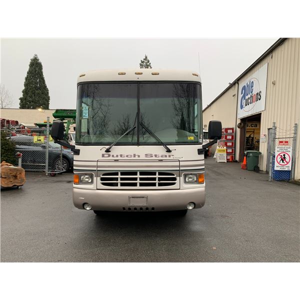 *R* 1998 NEWMAR DUTCH STAR, 2 SEATER MOTORHOME, WHITE, VIN # 3FCMF53G6VJA25609