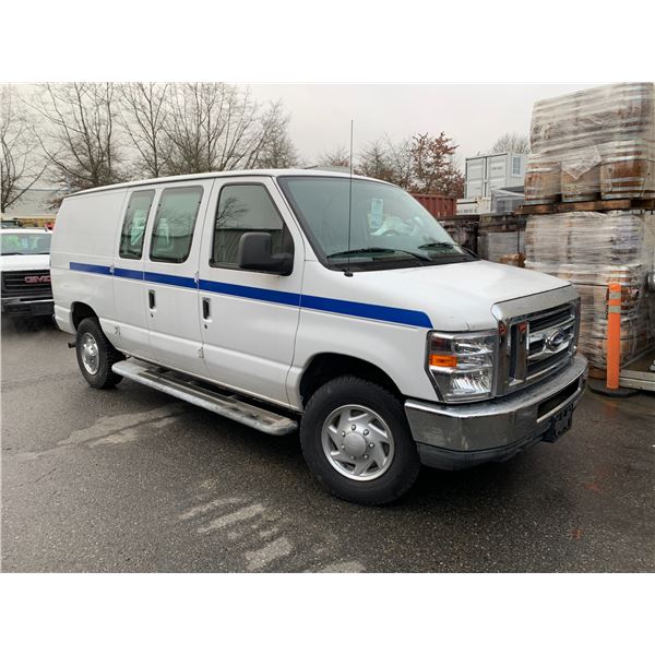 *R* 2010 FORD E-250 SUPER DUTY, 4DR CARGO VAN, WHITE, VIN # 1FTNE2EW8ADA38358