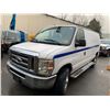 Image 2 : *R* 2010 FORD E-250 SUPER DUTY, 4DR CARGO VAN, WHITE, VIN # 1FTNE2EW8ADA38358