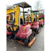 Image 2 : AGT INDUSTRIAL QH12 830LBS CAPACITY BRIGHT YELLOW GAS POWERED MINI EXCAVATOR