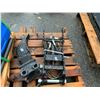 Image 2 : PALLET OF 4 LANTY MINI EXCAVATOR ATTACHMENTS