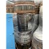 Image 2 : PALLETS OF 7 COMMERCIAL OAK WHISKEY BARRELS