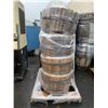 Image 2 : PALLET OF 10 SMALL COMMERCIAL OAK WHISKEY PLANTERS