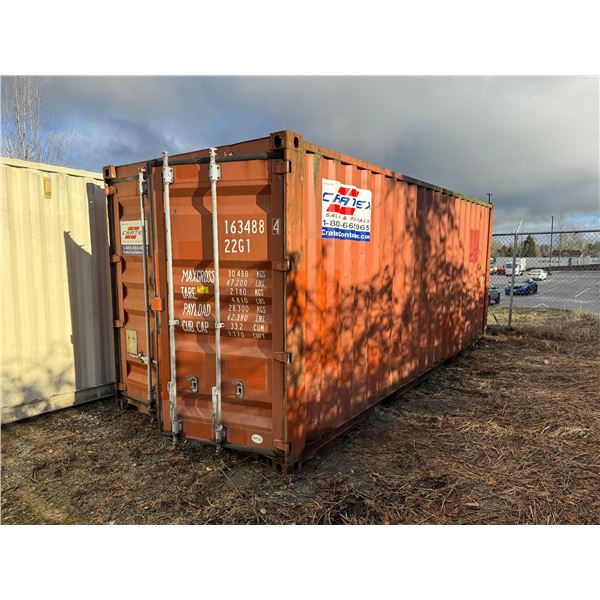 20' INSULATED SHIPPING/STORAGE CONTAINER