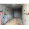 Image 2 : 20' SHIPPING/STORAGE CONTAINER COMES WITH WALL HOOKS. CONTAINER NUMBER 3964057