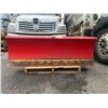 Image 2 : RED MASSEY FERGUSON SNOW PLOW ATTACHMENT