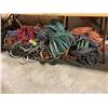 Image 1 : LARGE LOT OF VARIOUS LENGTH/ THICKNESS CLIMBING ROPES