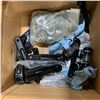 Image 2 : BOX OF VARIOUS BLACKSPIRE CRANKSETS & MAKERS BIKE PARTS