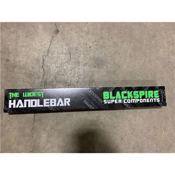 BOX OF APPROX 24 BLACKSPIRE SUPER COMPONENTS BLACK HANDLEBARS ( 35MM DIAMETER )