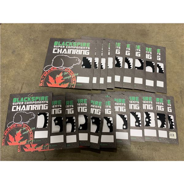 BOX OF 20 PCS BLACKSPIRE EBIKE CHAIN RINGS